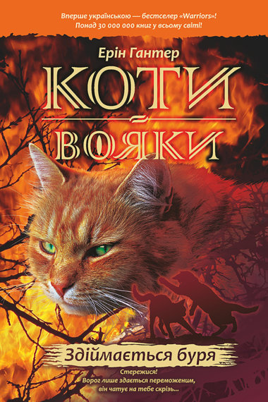 Здіймається буря. Коти-вояки. Цикл 1. Пророцтва починаються (Книга 4). Ерін Гантер